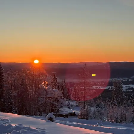 With Views Over Osterdalen In Birkenasen